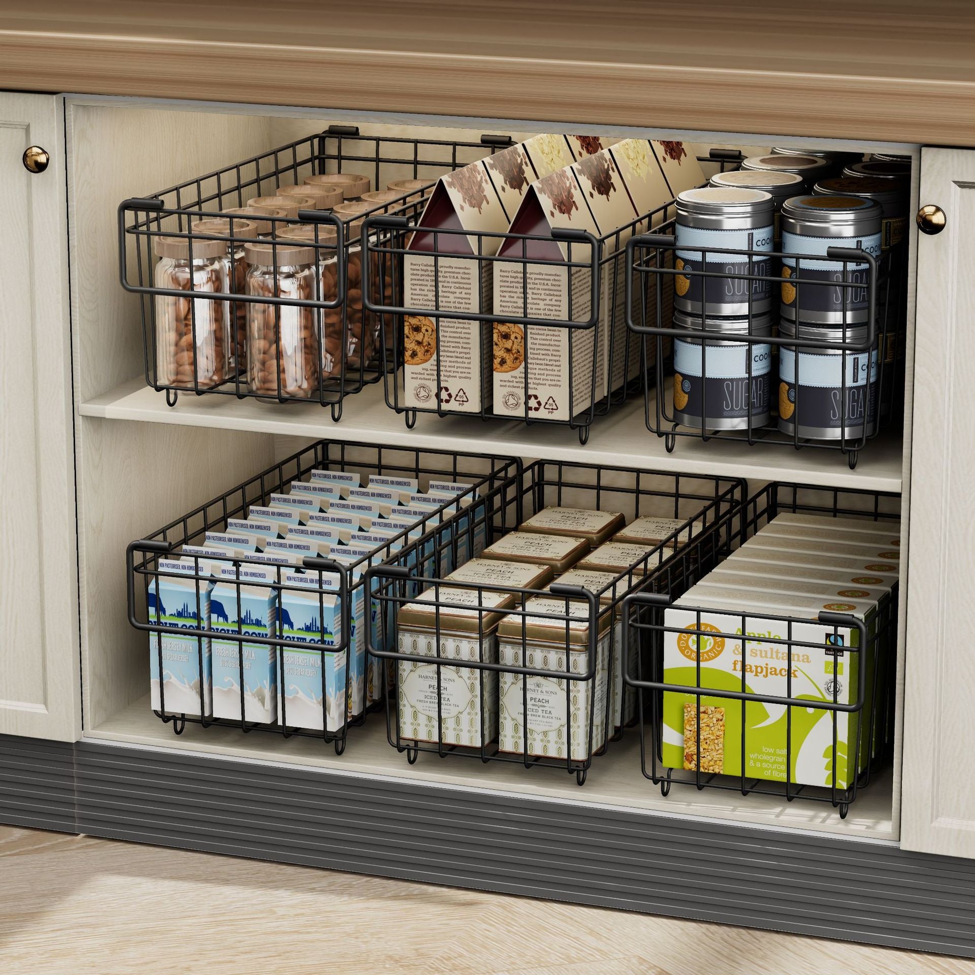 Strictly select popular sundries storage frame refrigerator cabinet storage basket bathroom kitchen bedroom classification storage frame storage basket