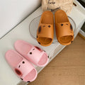 New fashion women's slippers 2025 cartoon flat bottom versatile anti-slip outdoor beach one-strap sandals wholesale indoor