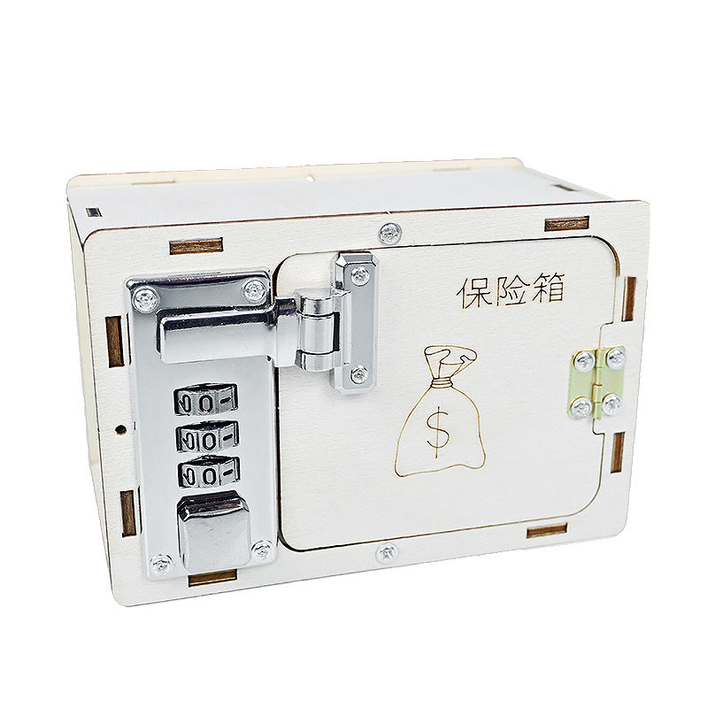 Safety box combination lock Technology small production Homemade creative DIY science small experiment Material package Manual work New