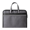 Oxford cloth a4 zipper file folder - men's office document bag, waterproof, large capacity briefcase with custom printing