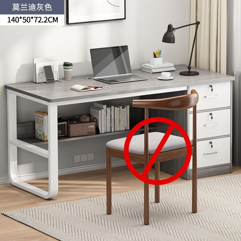 Computer desk desktop for home bedroom desk e-sports desk boss desk simple rental house with drawer office desk