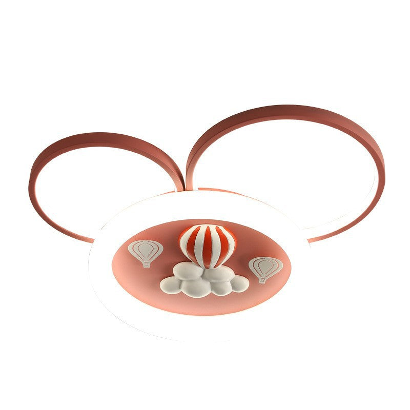 Full Spectrum Cartoon Cute Mickey Children's Ceiling Light Modern Simple Boys and Girls Room Bedroom Smart Lighting