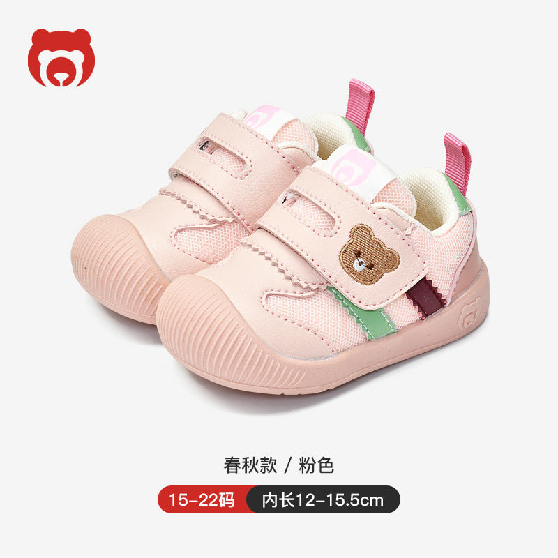 Toddler shoes for boys, spring and autumn, 0-1-2 years old, soft sole infant shoes, children's shoes, infant and toddler shoes for girls
