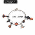 Halloween bracelet wholesale fashion cross-border jewelry women's niche style high-end cold metal ghost pumpkin bracelet