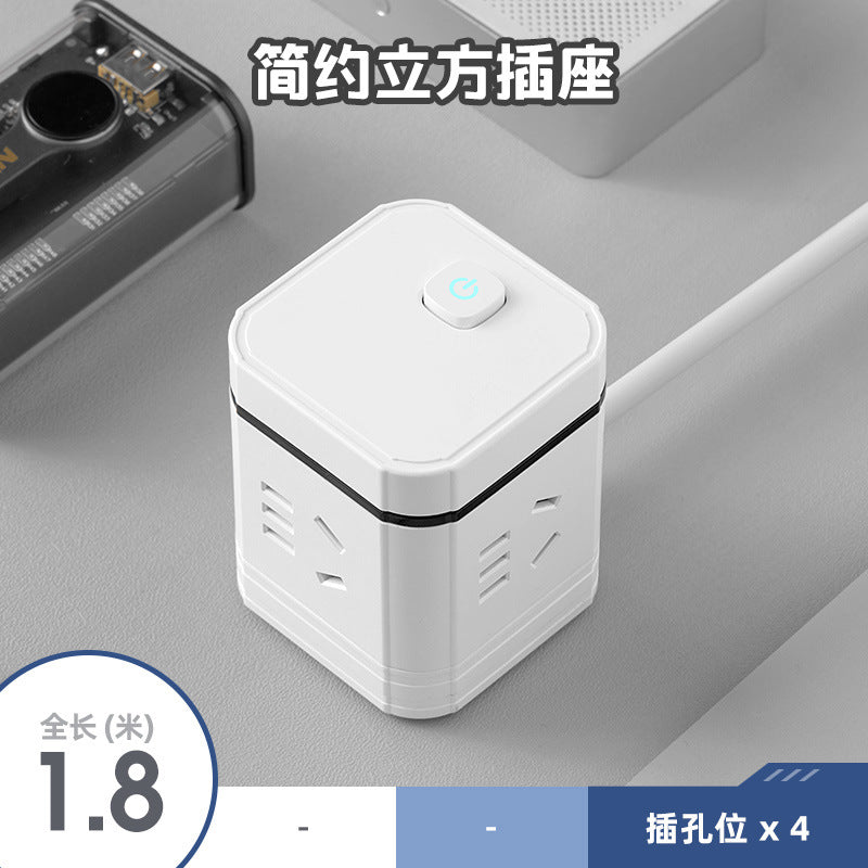 Creative magic portable socket usb converter wireless expansion office power strip travel mini plug power strip