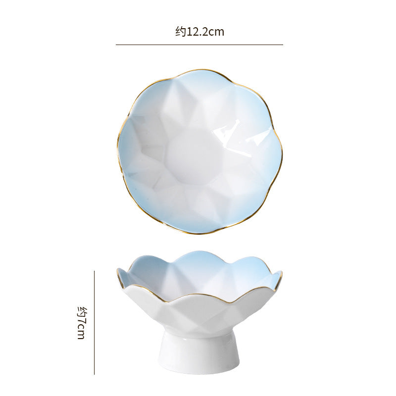 Stylishpopularclassy sense ceramic jewelry storage cup creative desktop ceramic ornaments goblet photo prop cup