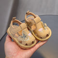 Girls'  summer new collection: vintage-style leather mary janes - versatile floral design, squeaky fun, soft sole, lightweight princess shoes for kids