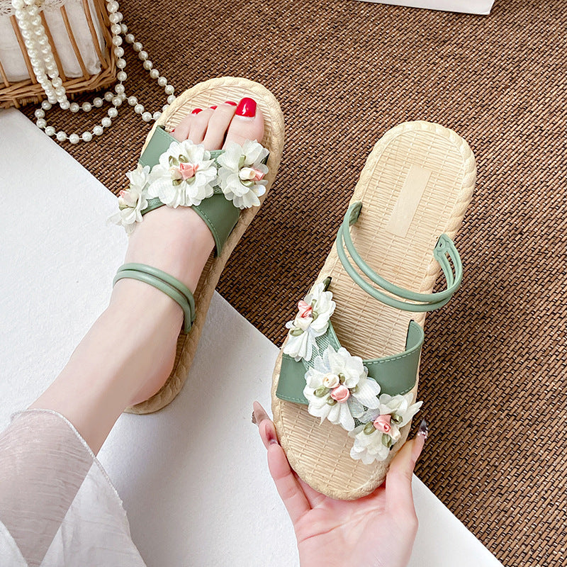 New versatile women's sandals & slippers - perfect for summer, stylish for outdoor wear, fairycore style, dress-matching, beach & seaside sandals