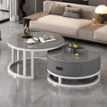 Rock slab coffee table living room for homeaccessible luxury modern casual rental house new arrival tea table oval popular small apartment tea