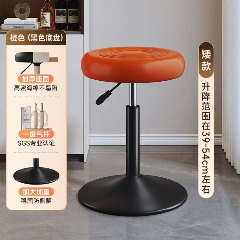 Bar chair, cashier, adjustable high stool, rotate bar chair, long-term sitting, high stool, island bar stool