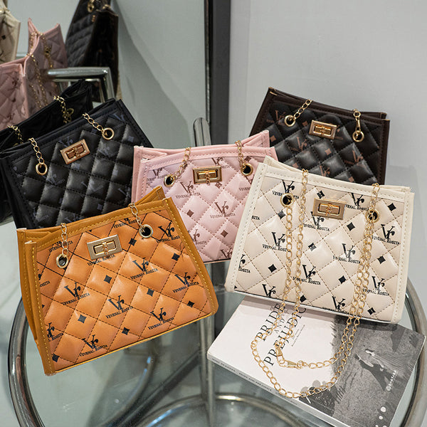 Old flower chain bag 2024bags  new shoulder small square bag women's bag wholesale high-end women's shoulder bag