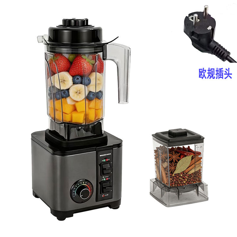 Stainless steel blender - multifunctional, large capacity, home use: food processor, juicer, soy milk maker, grinder, mixer, smoothie maker