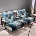 Italian style single reclining sofa chair - luxury designer accent chair for living room, villa, and home