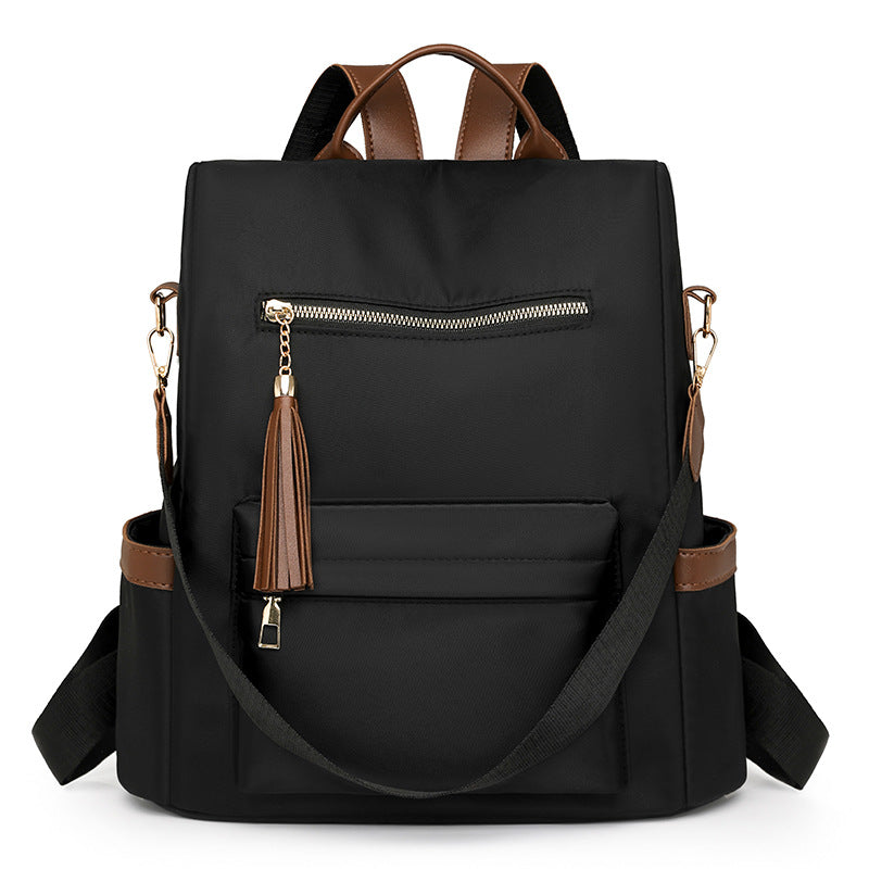 Student bag backpack women's 2025 new fashion versatile large-capacity schoolbag outdoor leisure women's backpack
