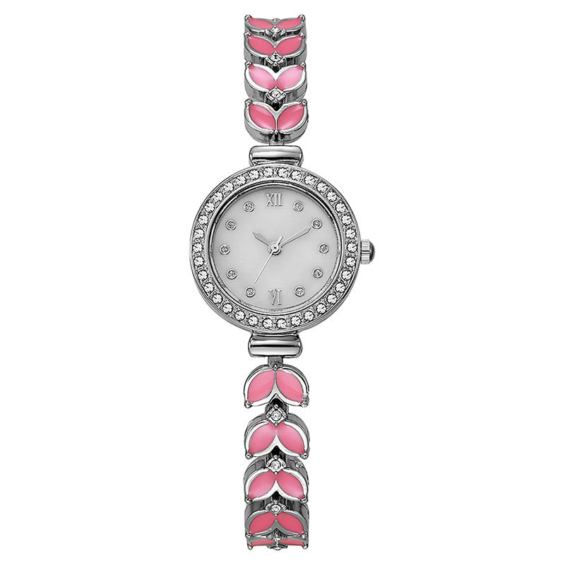 new arrivalcolorful mermaid fashioncasualeasiest for match women's epoxy bracelet watch women's diamond quartz watch