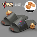 Foldable travel cartoon slippers - women's portable, non-slip disposable slippers for travel, business trips, hotels, and bathing