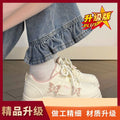 Girls' athletic shoes - versatile casual sneakers for autumn, soft sole, big & tall sizes, new  kids' skate shoes for little girls