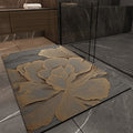 Bathroom absorbent floor mat soft diatom mud non-slip bathroom toilet for home bathroom door quick-drying door mat