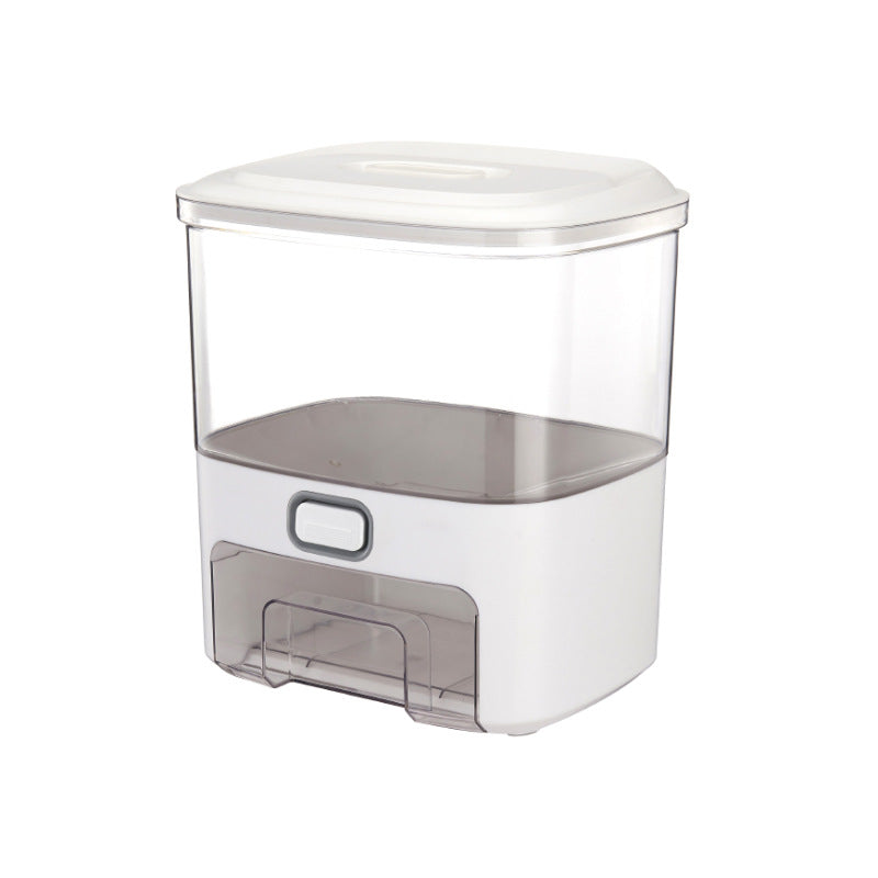 Pet rice bucket for home automatic rice dispensing insect-proof moisture-proof rice barrel sealed rice box flour barrel rice pet food barrel