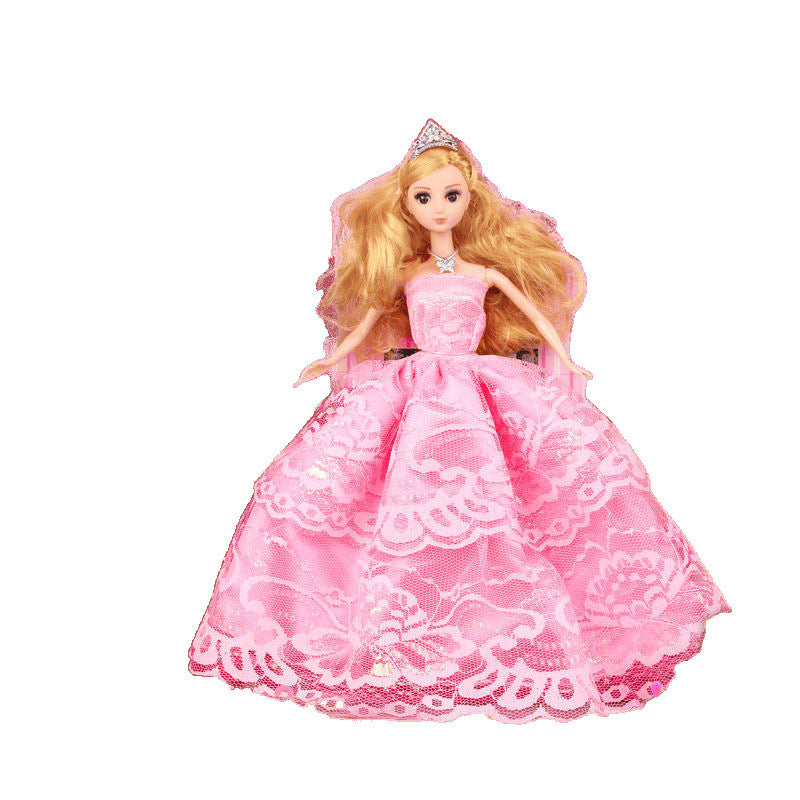 Parent-child dress-up doll set gift box princess girl children's toy cloth clothes birthday cute change clothes store