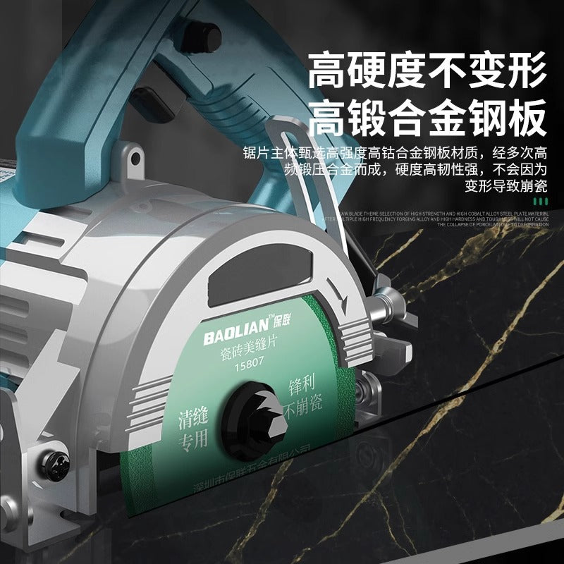 Baolian ceramic tile beautiful seam cutting blade seam clearing machine diamond saw blade grinding blade angle grinder