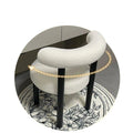 Influencer makeup vanity cream modern stool designer minimalist dining chair bedroom home dressing table chair