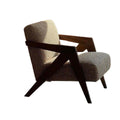 Richard single sofa chair french medieval living room balcony casual chair solid wood designer lazy