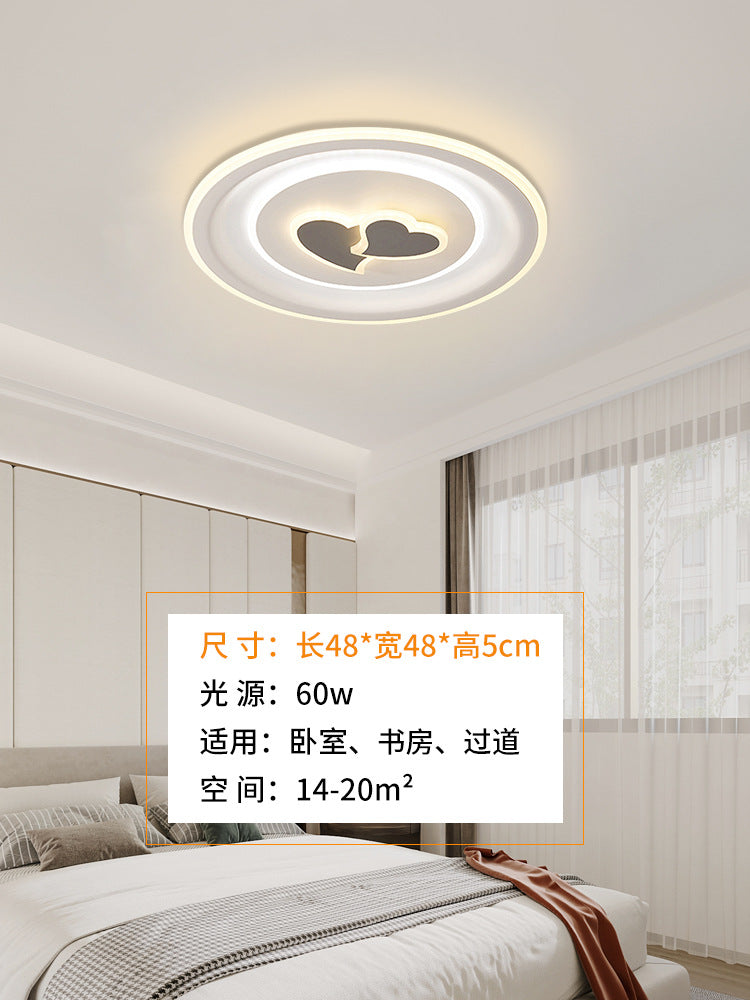 Living room hall main lamp household atmosphere black edge bedroom room high-end ceiling lamp Zhongshan Lighting Factory direct sales