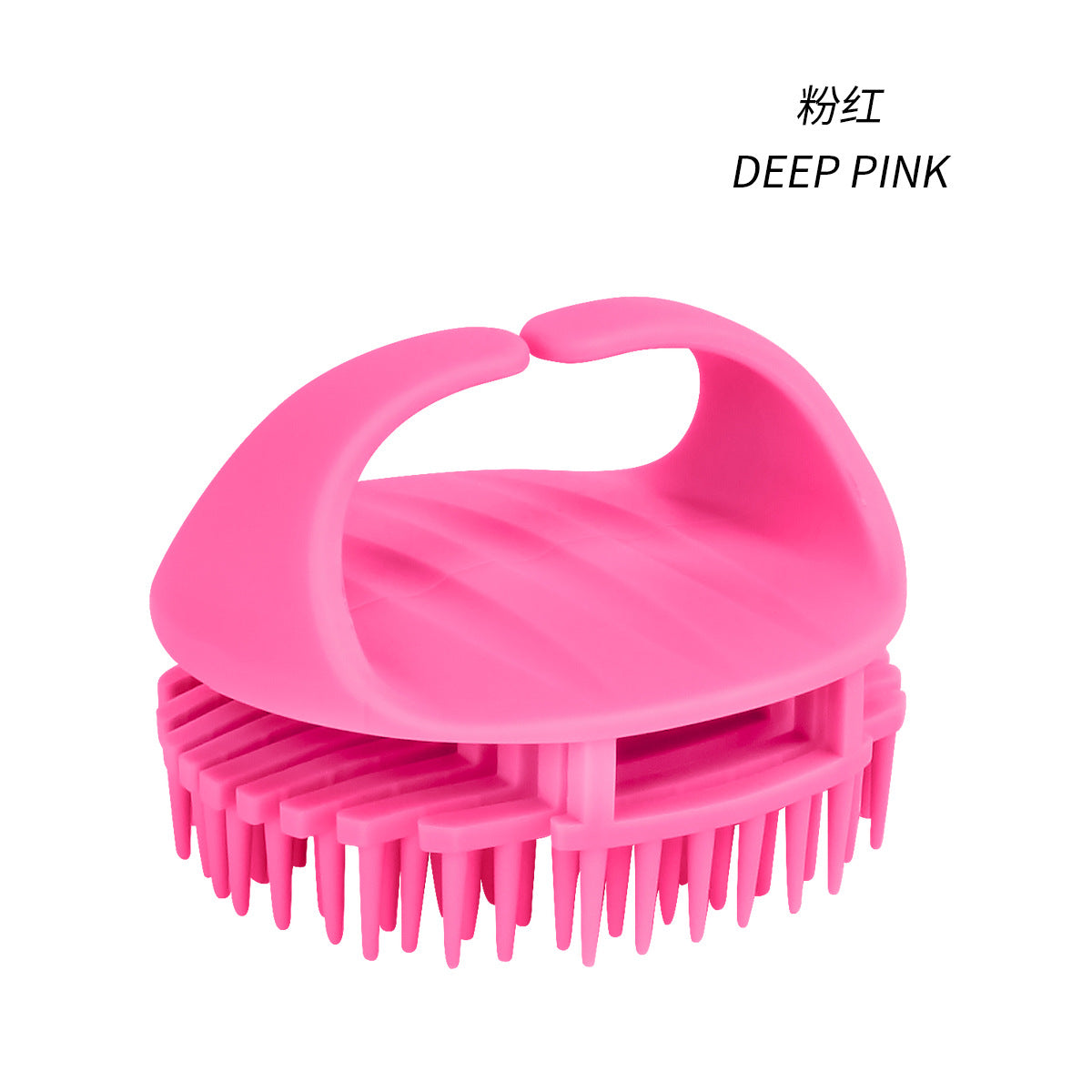Color Silicone Shampoo Brush Massage Brush Shampoo Artifact Head Massage Comb Hair Grabber Household Silicone Shampoo Brush