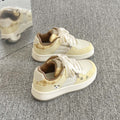2026 new spring/autumn korean style casual sneakers - factory direct thick-soled white shoes - women's versatile bread shoes for wholesale
