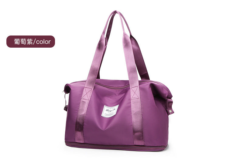 Short-distance travel bag Large capacity female portable business trip anti-splash portable maternity storage bag Sports fitness bag Luggage bag
