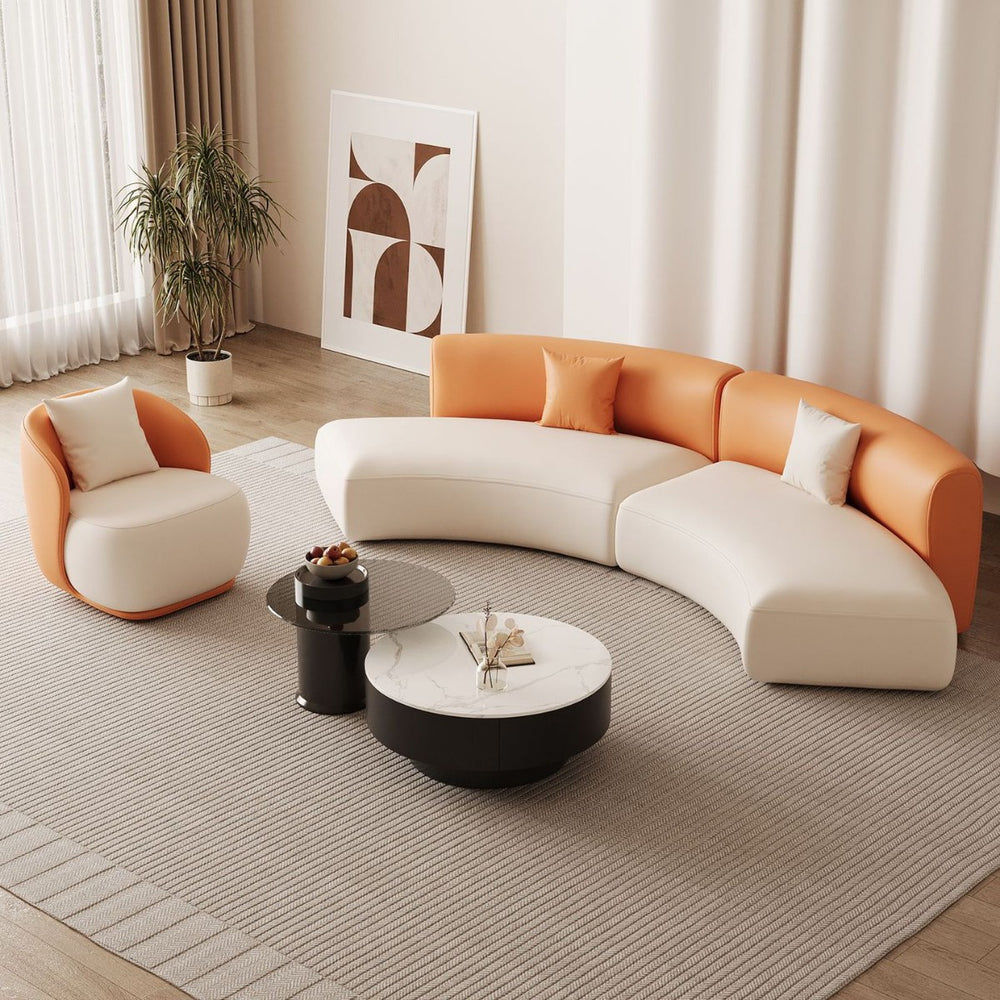 Office sofa and coffee table set - reception, negotiation, store, hotel, clothing store, business, light luxury, office, minimalist, modern