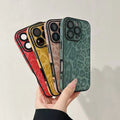 Leopard print leather texture phone case for iphone 17, protective cover for iphone 15 pro max, apple 15 with lens film, cross-border