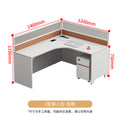 Saint li staff screen desk and chair combination computer table modern casual partition booth workstation table