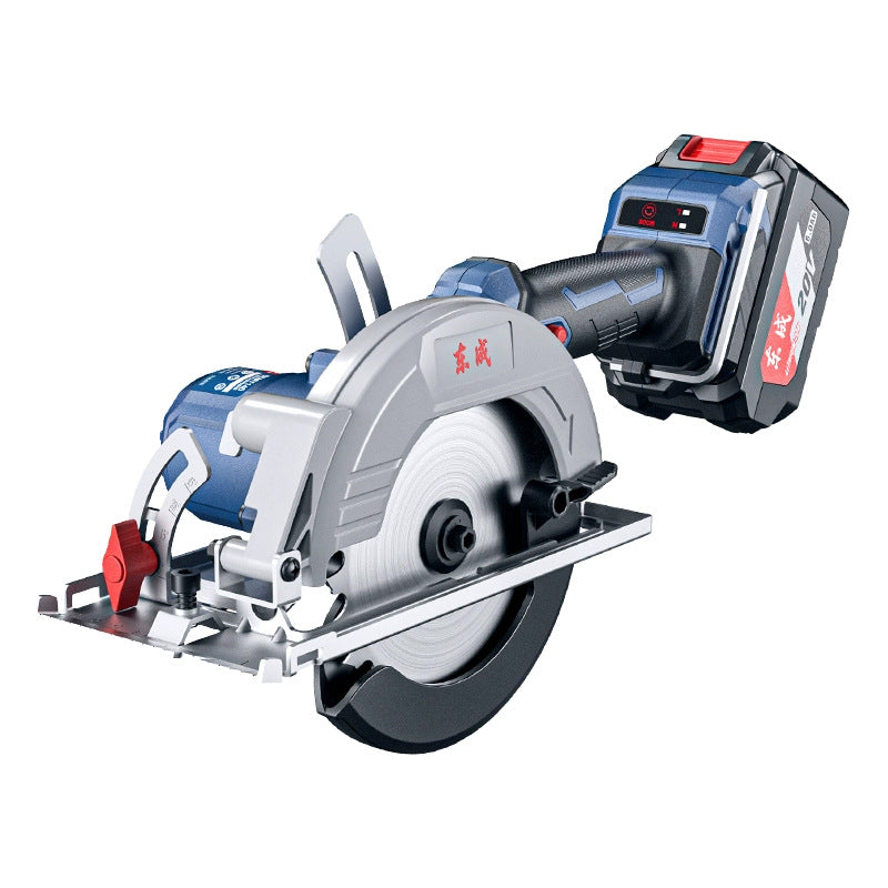 Dongcheng lithium electric saw 20v rechargeable electric circular saw 5.5inch 6inch brushless electric saw woodworking electric saw circular saw satchel saw
