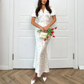 summer new women's fashion: european and american style cross-border dress - trendy printed v-neck bodycon maxi dress
