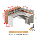 Saint li staff desk employee slot desk card seat casual modern screen financial desk and chair combination