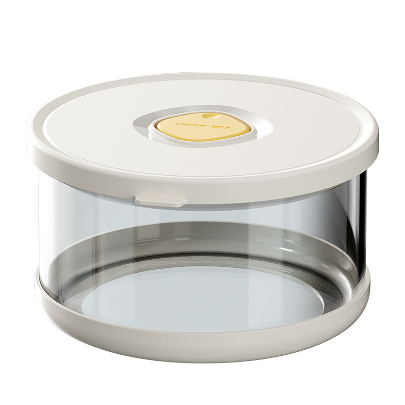 High borosilicate glass lunch box can be heated in microwave oven, food grade lunch box with lid, sealed and fresh storage bento box