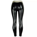 Pu leather pants women's european and american plus size tight butt lifting bottom pants high waist women's pants skinny jeans
