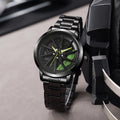 New arrival cool sports car wheel hub watch inner ring can rotate men quartz watch dial fashiontrendy watch