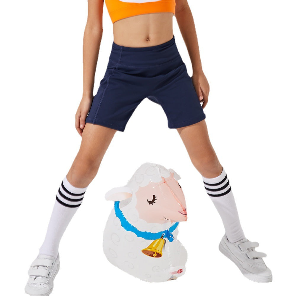 High-stretch, barely-there comfort: kids' boxer briefs for running, fitness, training, and cycling. unisex design