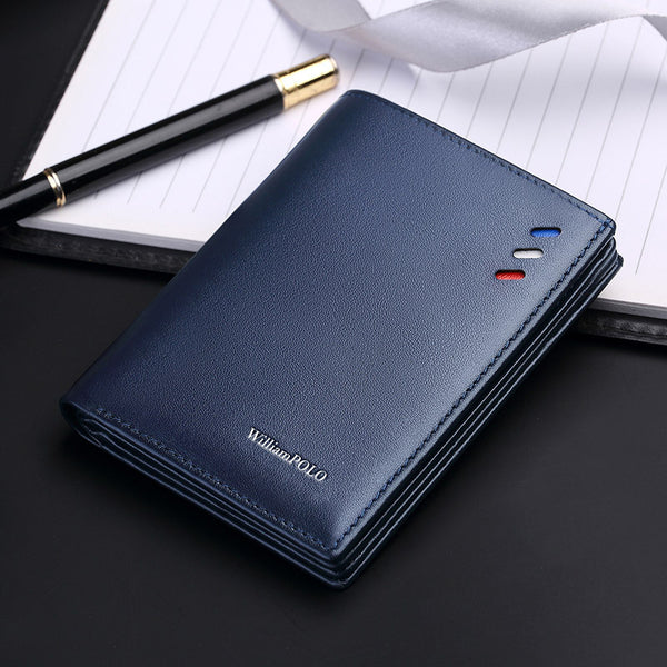Emperor Paul Men's Wallet Leather Wallet Card Bag First Layer Cowhide Wallet Casual Wallet Men's Wholesale