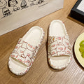 Women's summer slippers - "cloud-like" comfort, perfect for indoor/outdoor wear, non-slip, bathroom & shower friendly, cute & trendy, ins style
