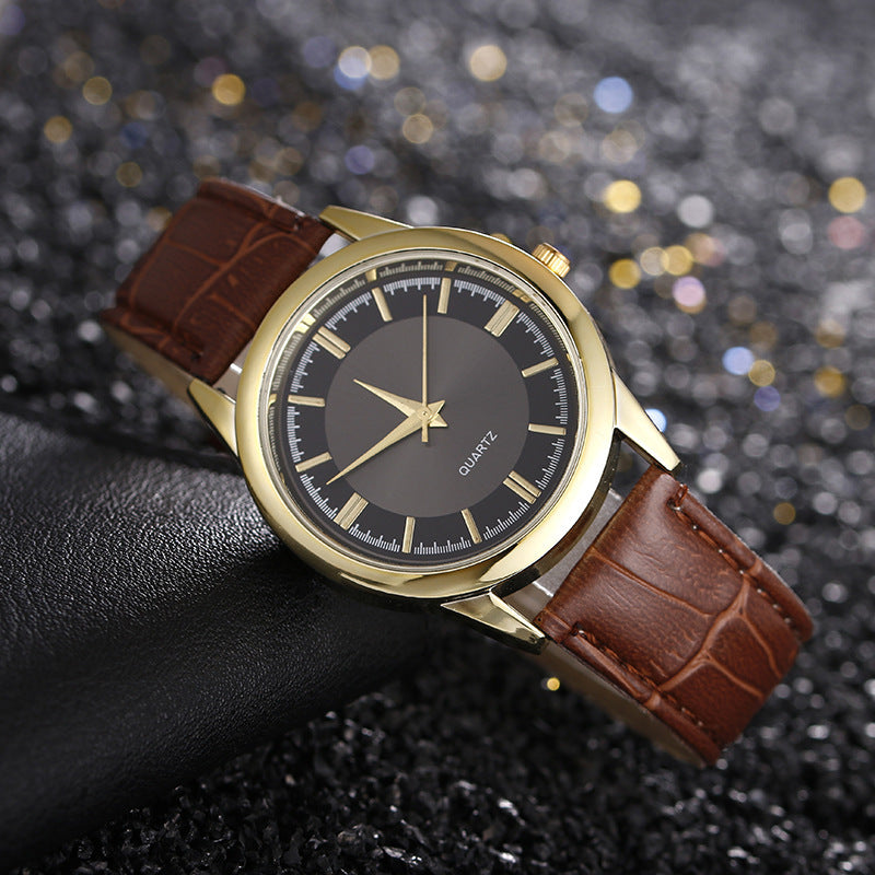 wish fashion business watch men's belt quartz watch men's watch casualmenwatchcasualfashion