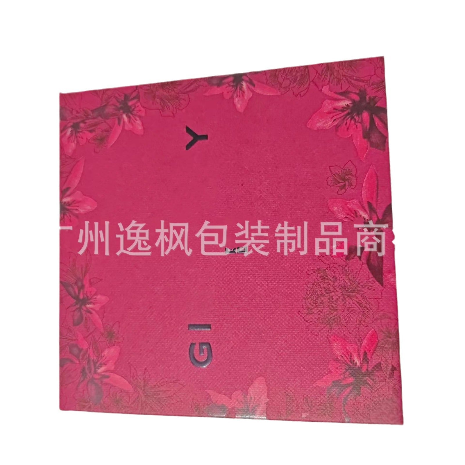 Jifan loose powder gift box, wisteria flower loose powder box, perfume gift box, lipstick box, portable gift bag, gift box.