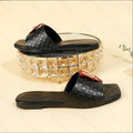 Slippers summer 2025 new arrivalfashionnon-slip women's outwear flats sandals summer