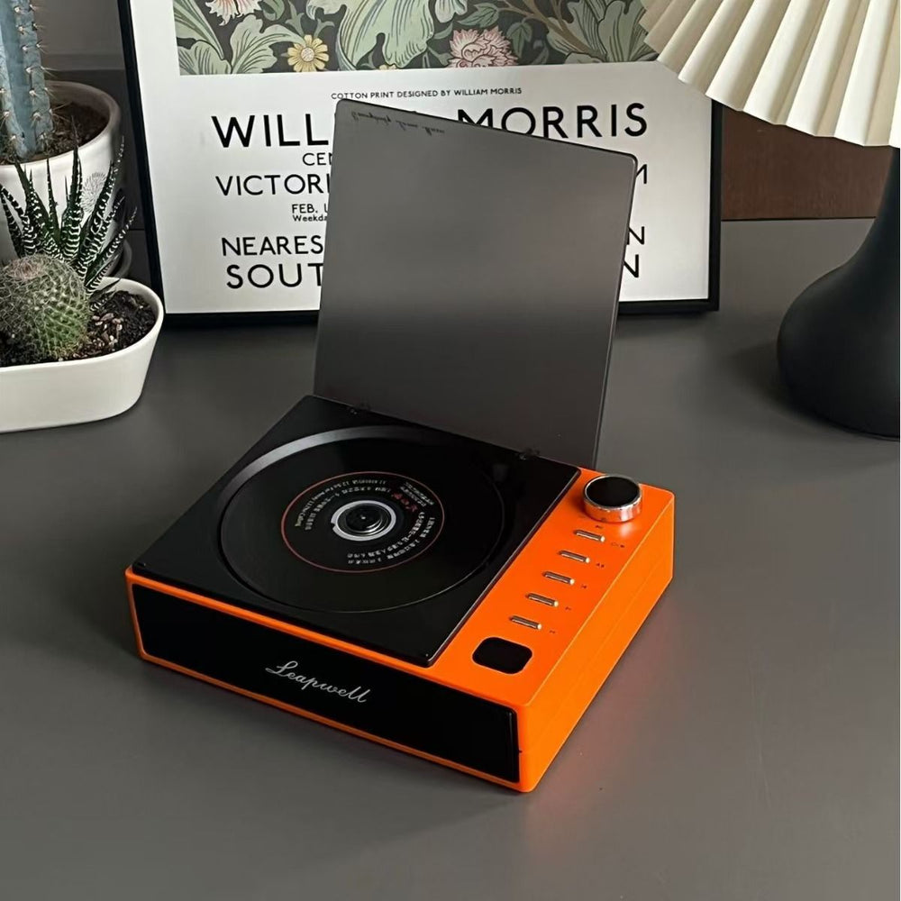 Portable cd player multifunctional all-in-one bluetooth speaker cd album gift player high-fidelity sound stylish goodies