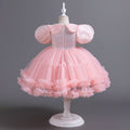 Yimingwei cake skirt girls' dress children's clothing korean girl runway performance costume kids princess tutu skirt