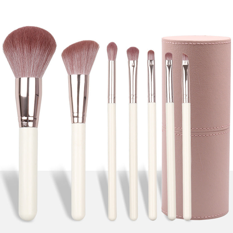 Complete set of small waist makeup brushes for novices, no brush marks, dust brushes, soft bristle brushes, eye shadow brushes, a complete set of makeup brushes