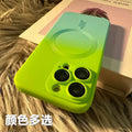 Wholesale iphone 17 two-tone magnetic charging phone case with apple 16 lens film liquid silicone protective cover and magnetic attachment